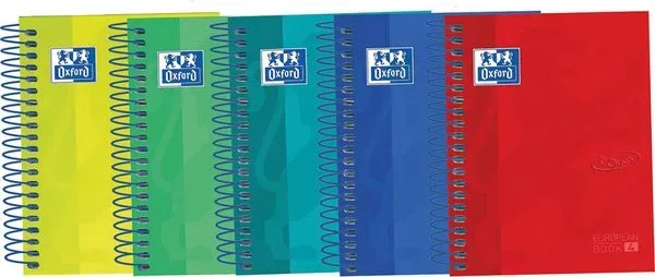 OXFORD Euro. Book Touch A6 400088285 kariert 5x5mm, 90g 120 Blatt