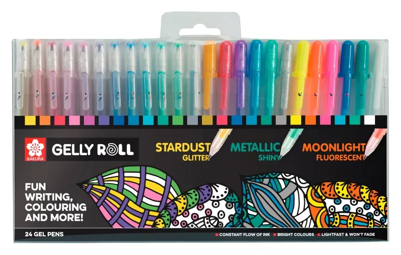 SAKURA Gelly Roll 0.5mm POXPGBMIX24 Mix ass. 24 St&uuml;ck