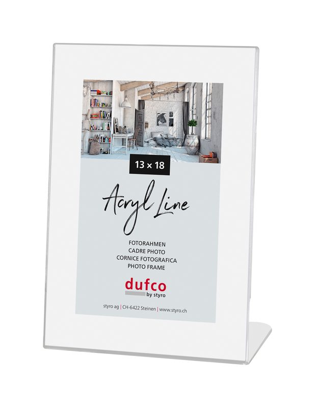 DUFCO Acryl-Bilderrahmen 13x18cm 1420.60213 hoch