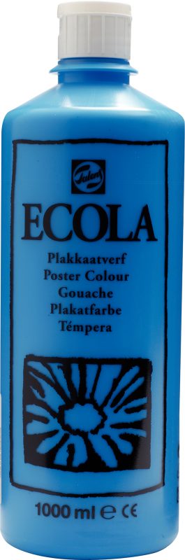 TALENS Plakatfarbe 1000ml 0971-5010 blau