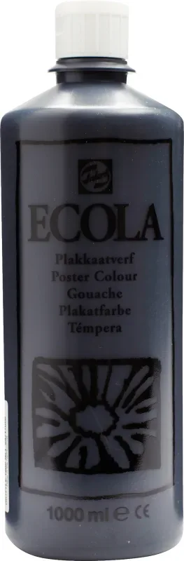 TALENS Plakatfarbe 1000ml 0971-7000 schwarz