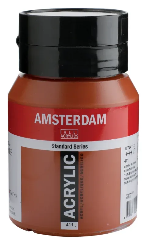 Acrylfarbe Amsterdam 500ml 17724112 Siena gebrannt