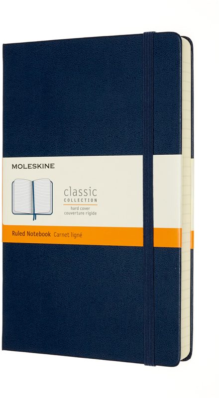 MOLESKINE - Notizbuch, DIN A5, Saphirblau