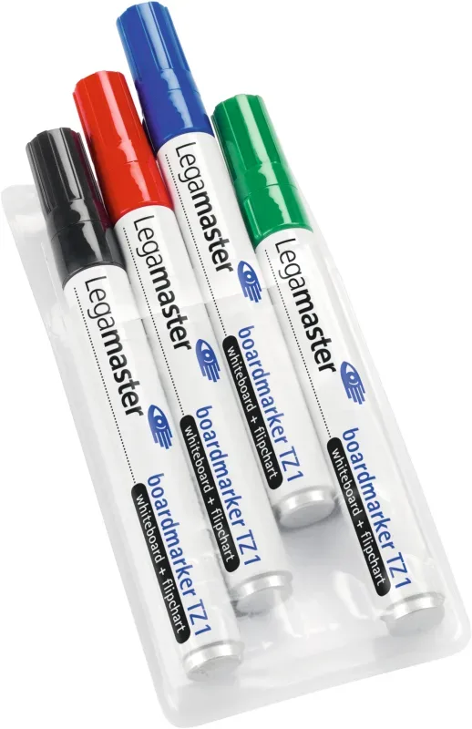 LEGAMASTER Whiteboard Marker TZ1 1,5-3mm 7-110094 4er Etui