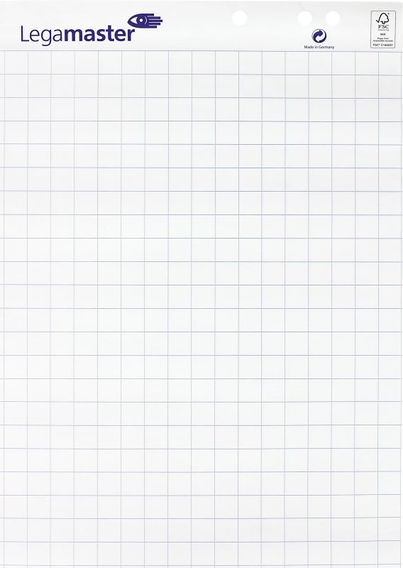 LEGAMASTER Flipchartpapier 7-156500 98x65cm 20 Blatt