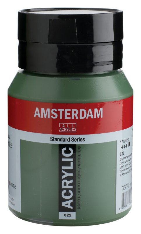 Acrylfarbe Amsterdam 500ml 17726222 olivgr&uuml;n d.