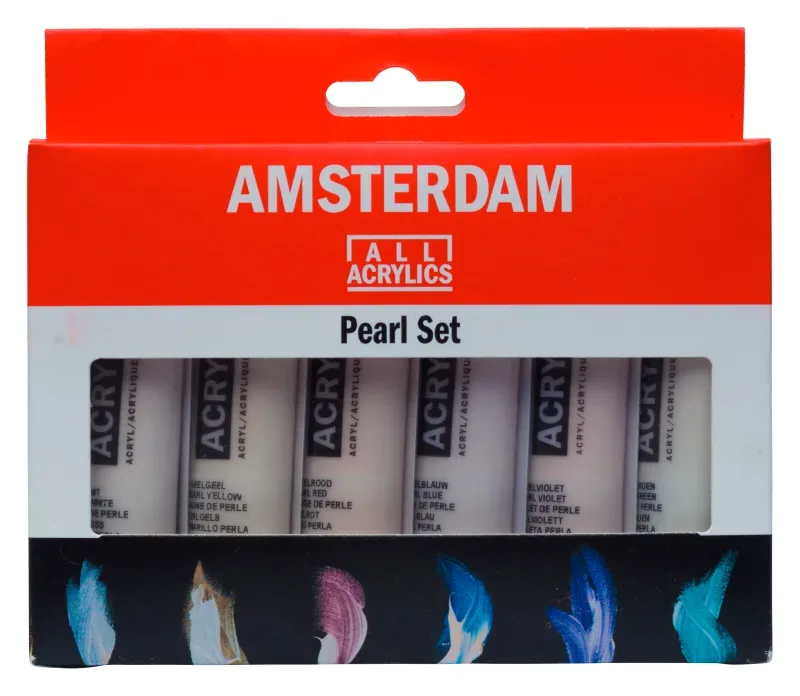 Amsterdam Starter Set 17820506 Pearl T&ouml;ne 6x20ml