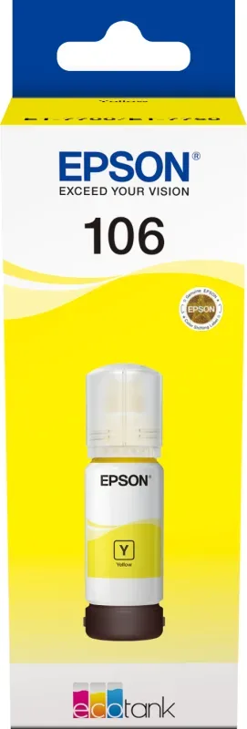 EPSON Tintenbeh&auml;lter 106 yellow T00R440 EcoTank ET-7700 5000 Seiten
