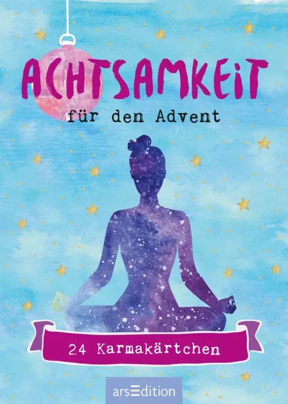 ARS EDITION Adventkalender 7.2x10.3cm 9783845836010 24 Karmak&auml;rtchen