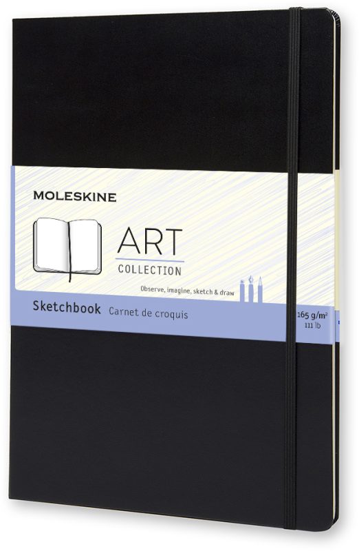 Moleskine Folio Sketchbook A4, black