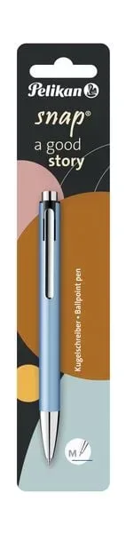 PELIKAN Kugelschreiber Snap Metallic M 817684 Frostblau