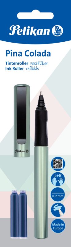 PELIKAN Tintenroller Pina Colada 0.7mm 7191783 Classic. Softgreen