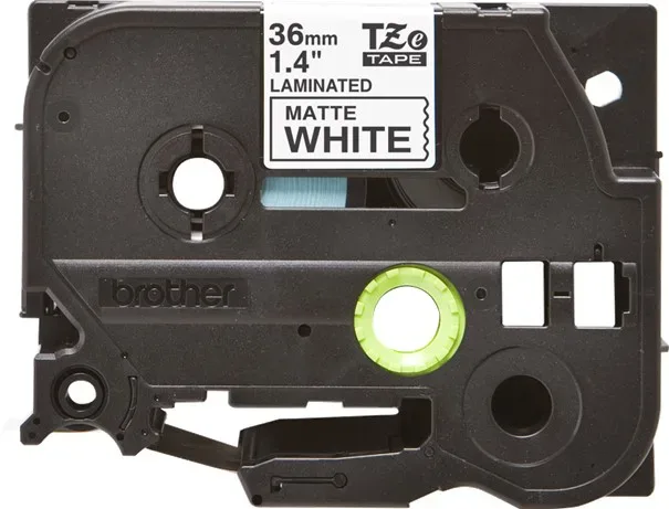PTOUCH Band matt lamin. schwarz/weiss TZE-M261 PT-D800W/D900W 36mm