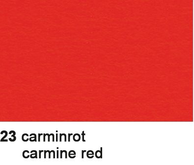 URSUS Tonzeichenpapier 50x70cm 2232223 130g. carmin