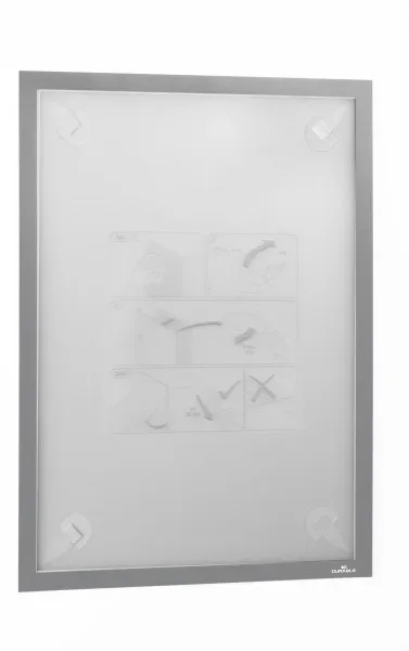 DURABLE Duraframe Wallpaper A3 488423 silber. selbstklebend