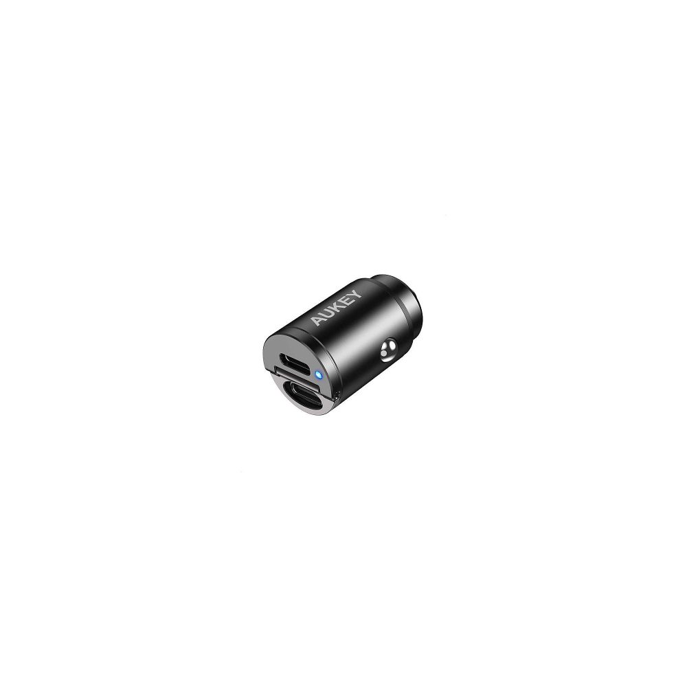AUKEY Nano PD Car Charger 30W CC-A4 2-Port,USB-type C