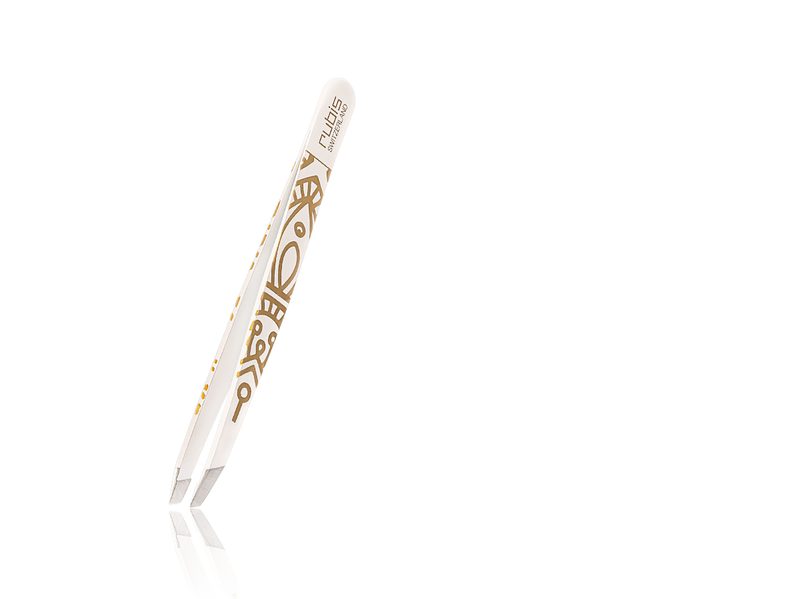 Rubis Pinzette schr&auml;g, Mandala Totem gold