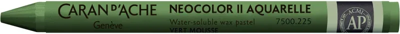 CARAN D'ACHE Wachsmalstift Neocolor II 7500.225 gr&uuml;n