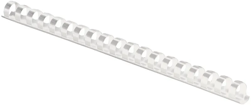 FELLOWES Plastikbinder&uuml;cken 12mm A4 5331203 weiss 25 St&uuml;ck