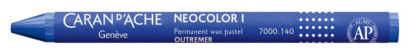 CARAN D'ACHE Wachsmalstift Neocolor 1 7000.140 ultramarin