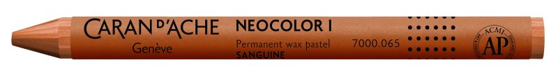 CARAN D'ACHE Wachsmalstift Neocolor 1 7000.065 rot/braun