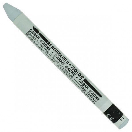 CARAN D'ACHE Wachsmalstift Neocolor II 7500.002 silber