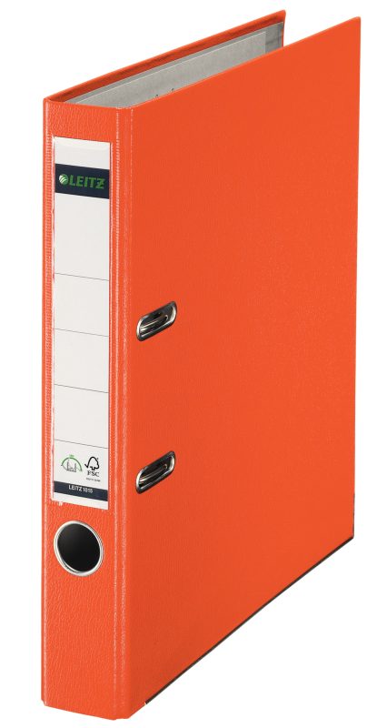 LEITZ Ordner 180&deg; PP 5.2cm 10155045 orange A4