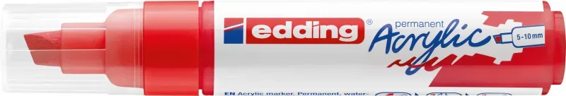 EDDING Acrylmarker 5000 5-10mm 5000-902 verkehrsrot sdm