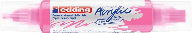 EDDING Acrylmarker 5400 double liner 5400-069 neonpink