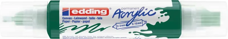 EDDING Acrylmarker 5400 double liner 5400-904 moosgr&uuml;n sdm