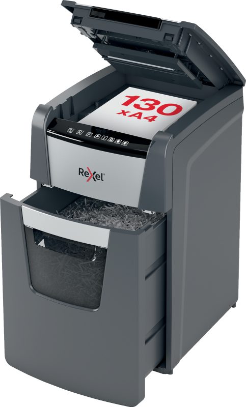 REXEL Aktenvernichter Optimum AF+ 2020130XCH 130X, P-4, 44lt