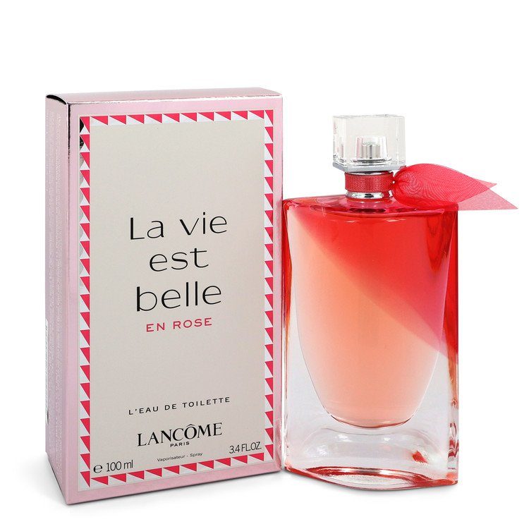 La Vie Est Belle En Rose by Lanc&ocirc;me L&rsquo;eau De Toilette Spray 100 ml
