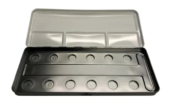 TALENS Perlglanzfarbe Finetec Box F12 f&uuml;r 12 Tabletten 12 Farben