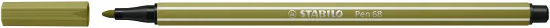 STABILO Fasermaler Pen 68 1.0mm 68/37 schlammgr&uuml;n