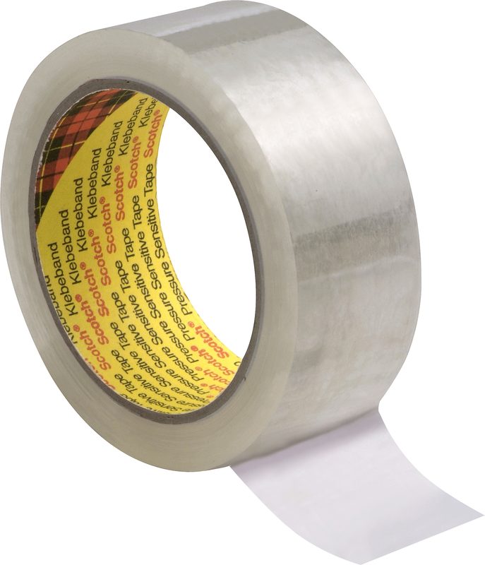 SCOTCH Verpackungsband 38mmx66m 309/3866IPT transparent