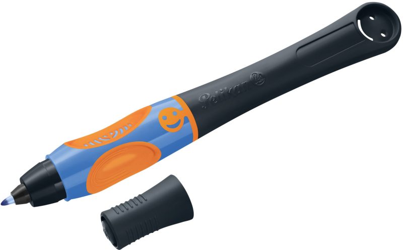 PELIKAN Tintenschreiber Griffix 821001 neon black, Rechtsh&auml;nder