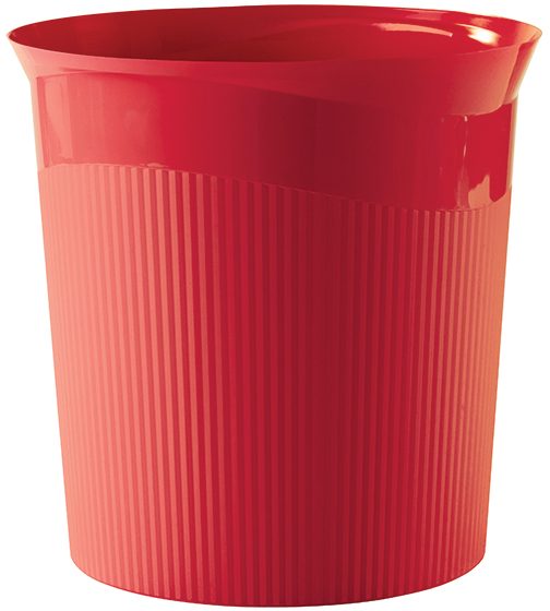  Han Papierkorb Re-LOOP, 13lt, rot, N300925 