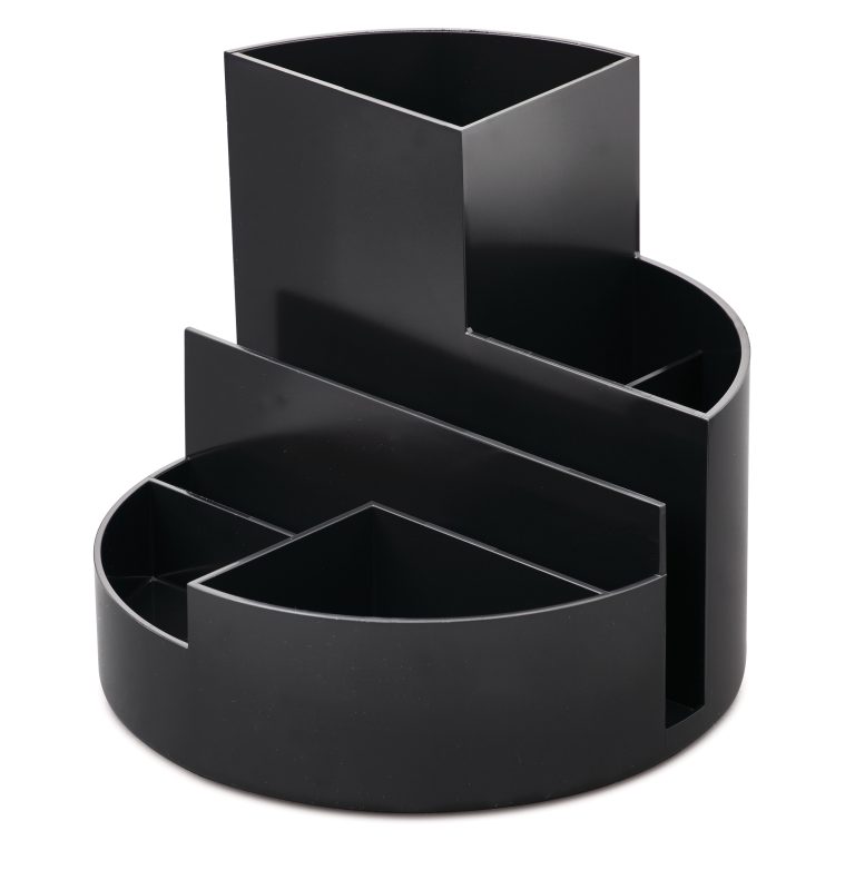 MAUL Stiftek&ouml;cher Recycle 4117690.ECO 6 F&auml;cher, 14cm,12.5cm,schwarz