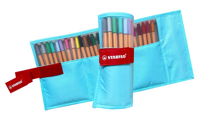 STABILO - Fineliner Set, 12X5X24CM, Blau