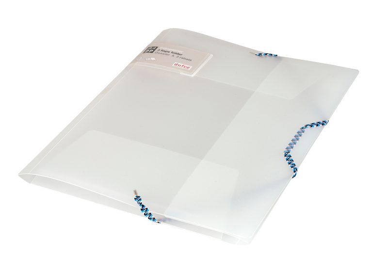 DUFCO MAPPE 3-ECKSPANNER 51500.03644 A4 TRANSPARENT