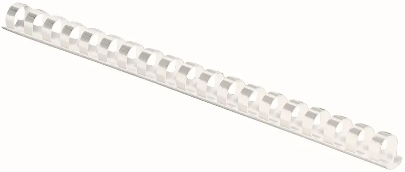 FELLOWES Plastikbinder&uuml;cken 10mm 5330803 weiss 25 St&uuml;ck