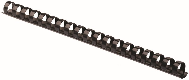 FELLOWES Plastikbinder&uuml;cken 14mm 5331902 schwarz 25 St&uuml;ck
