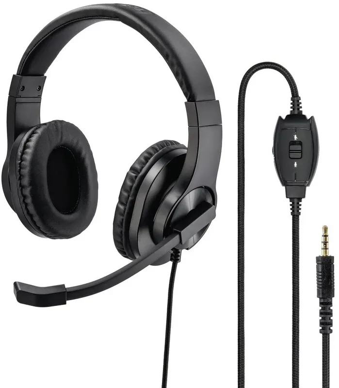 HAMA PC Headset HSP350, schwarz 139926