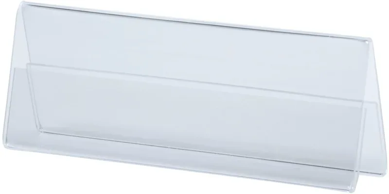 DEFLECTO Tischnamenschilder Acryl 48701 transparent A5