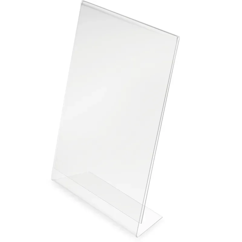 DEFLECTO Tischaufsteller Acryl A6 43100 schr&auml;g, hoch