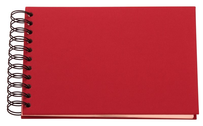 R&Ouml;SSLER Fotoalbum 1329452361 19.5x14.5cm, rot/off-white