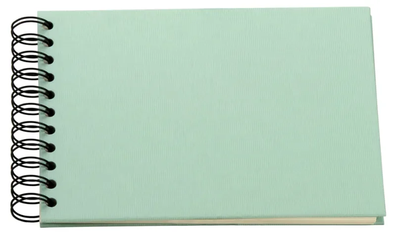 R&Ouml;SSLER Fotoalbum 1329452651 19.5x14.5cm, mint/off-white