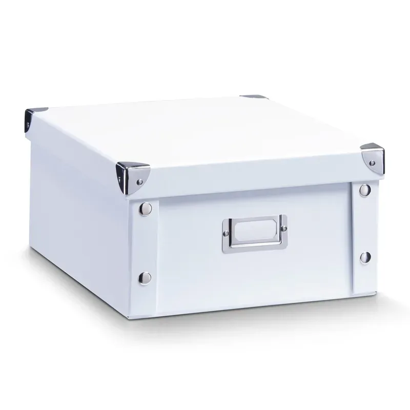 ZELLER Aufbewahrungsbox 17763 31x26x14cm 11l Deckel weiss