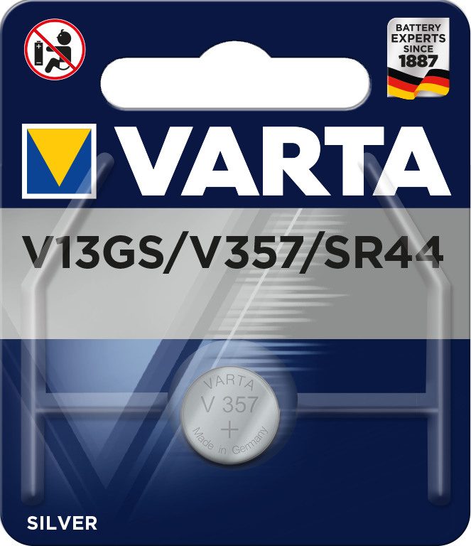VARTA Knopfzelle 4176101401 V13GS/SR44, 1 St&uuml;ck