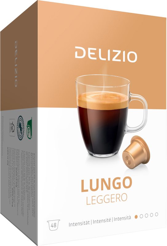 Delizio Lungo Leggero 48 Kapseln